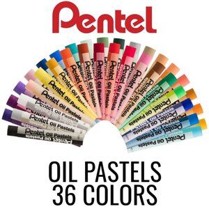 NEW Oil Pastels 36 Count Sticks Chalk Art Supplies Easter Basket Gift Stocking S